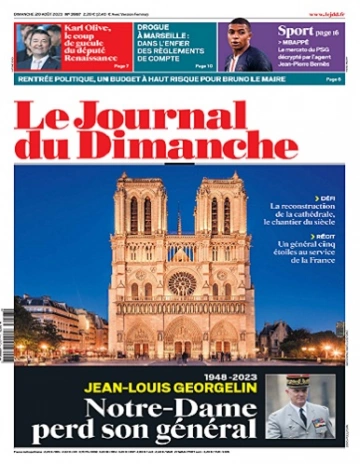 Le Journal Du Dimanche N°3997 Du 20 au 26 Août 2023 [Journaux]