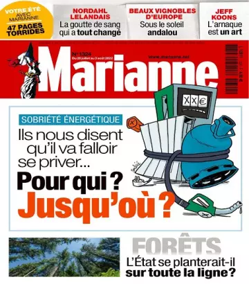 Marianne N°1324 Du 28 Juillet 2022  [Magazines]