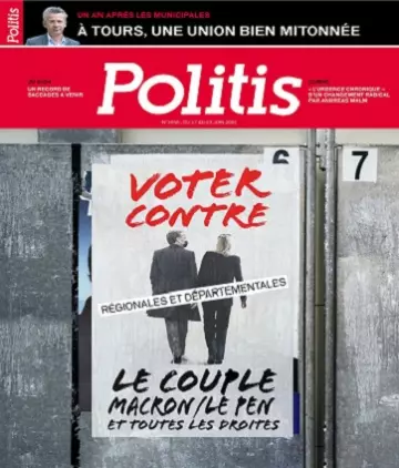 Politis N°1656 Du 17 au 23 Juin 2021  [Magazines]
