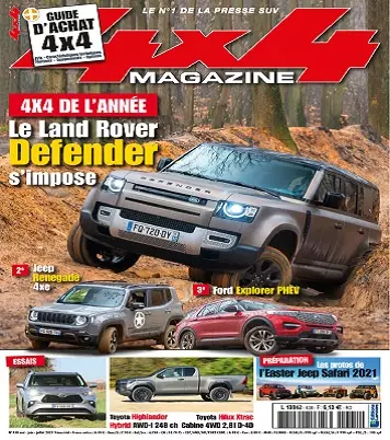 4×4 Magazine N°438 – Mai-Juillet 2021  [Magazines]