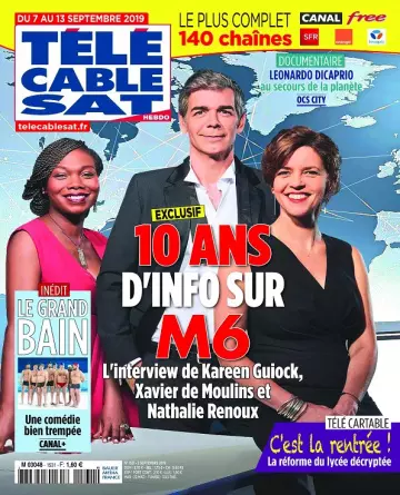 Télécâble Sat Hebdo Du 7 au 13 Septembre 2019  [Magazines]