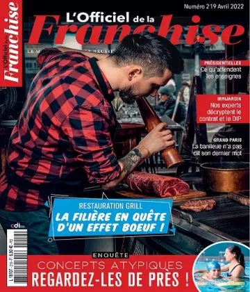 L’Officiel De La Franchise N°219 – Avril 2022 [Magazines]