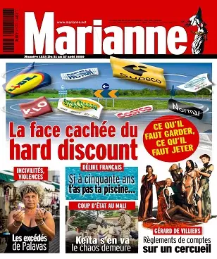 Marianne N°1223 Du 21 au 27 Août 2020  [Magazines]