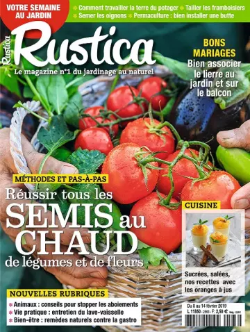 Rustica N°2563 Du 8 au 14 Février 2019 [Magazines]