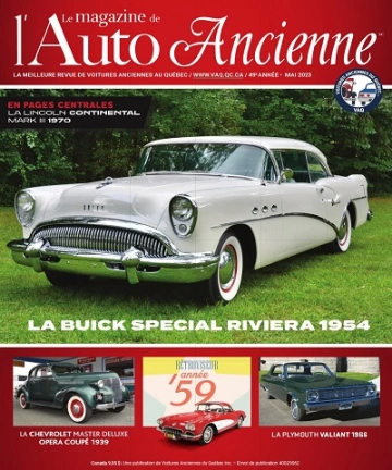 Le Magazine De L’Auto Ancienne – Mai 2023 [Magazines]