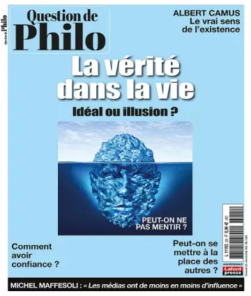 Question de Philo N°25 – Mars-Mai 2022  [Magazines]