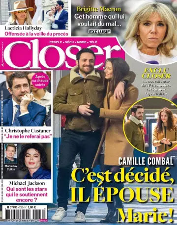 Closer N°720 Du 29 Mars au 4 Avril 2019  [Magazines]