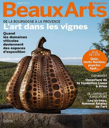 Beaux Arts Magazine N°446 – Août 2021 [Magazines]