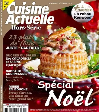 Cuisine Actuelle Hors Série N°153 – Novembre-Décembre 2020  [Magazines]