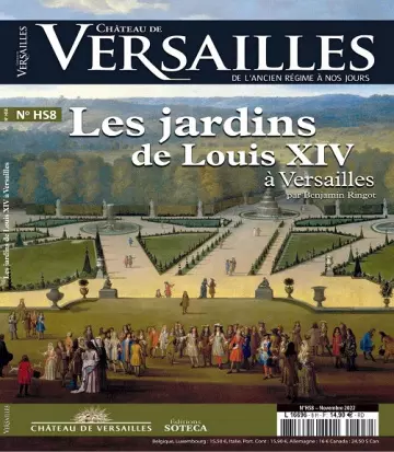 Château De Versailles Hors Série N°8 – Novembre 2022  [Magazines]