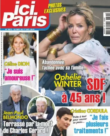Ici Paris - 25 Septembre 2019  [Magazines]