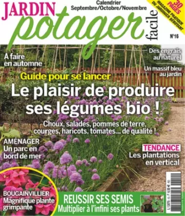 Jardin Potager Facile N°16 – Septembre-Novembre 2021  [Magazines]