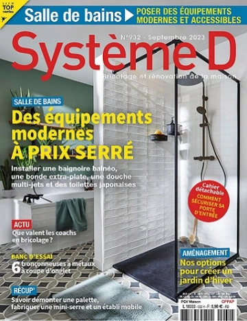 Système D N°932 – Septembre 2023  [Magazines]