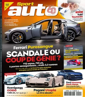 Sport Auto N°729 – Octobre 2022  [Magazines]
