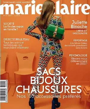 Marie Claire Belgique – Avril 2020  [Magazines]