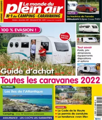 Le Monde Du Plein-Air N°166 – Octobre-Novembre 2021  [Magazines]