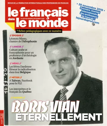 Le français dans le monde - Novembre-Décembre 2019  [Magazines]