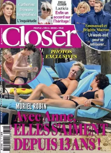 Closer France - 8 Novembre 2019  [Magazines]