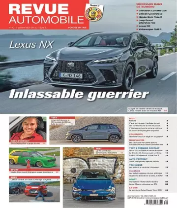 Revue Automobile N°40 Du 7 au 13 Octobre 2021 [Magazines]