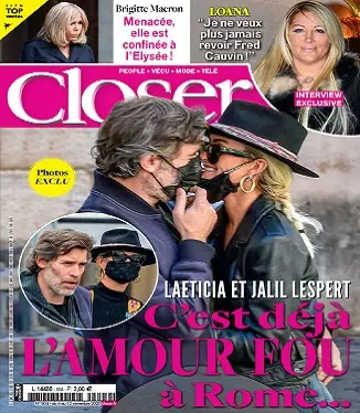 Closer N°804 Du 6 au 12 Novembre 2020  [Magazines]
