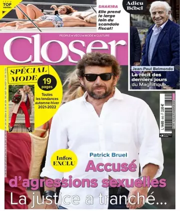Closer N°848 Du 10 au 16 Septembre 2021  [Magazines]