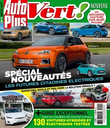 Auto Plus Vert N°11 – Octobre-Décembre 2021 [Magazines]