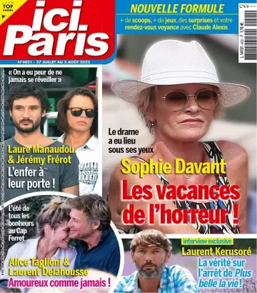 Ici Paris N°4021 Du 27 Juillet 2022  [Magazines]