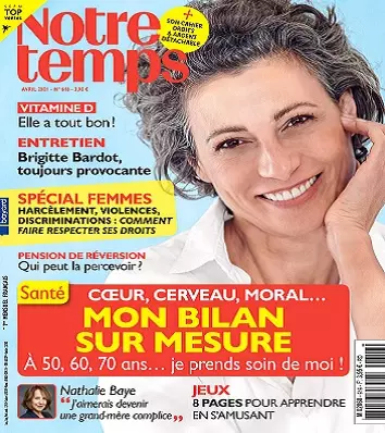 Notre Temps N°616 – Avril 2021  [Magazines]