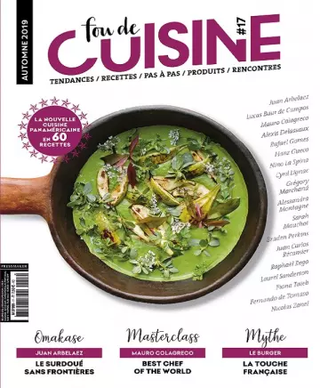 Fou De Cuisine N°17 – Automne 2019 [Magazines]