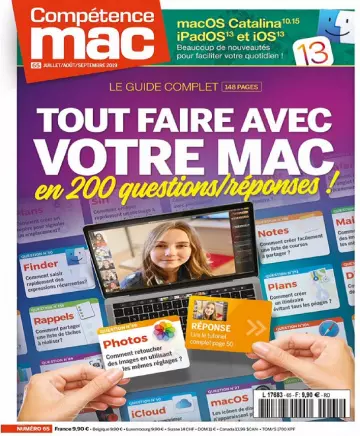 Compétence Mac N°65 – Juillet 2019  [Magazines]