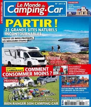 Le Monde Du Camping-Car N°341 – Mai 2022 [Magazines]