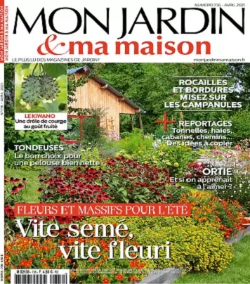 Mon Jardin et Ma Maison N°736 – Avril 2021 [Magazines]