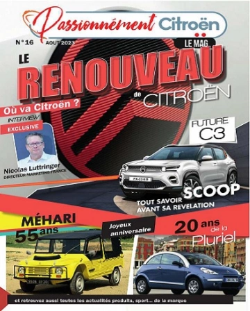 Passionnément Citroën N°16 – Août 2023  [Magazines]