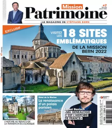 Mission Patrimoine N°7 – Mai-Juillet 2022 [Magazines]