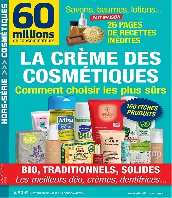 60 Millions De Consommateurs Hors Série N°206 – Janvier-Février 2021  [Magazines]