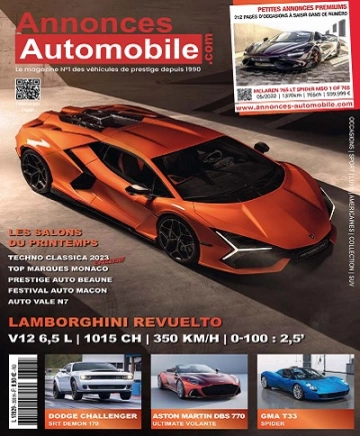Annonces Automobile N°356 – Mai 2023  [Magazines]