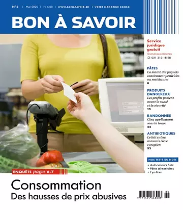 Bon à Savoir N°5 – Mai 2022  [Magazines]