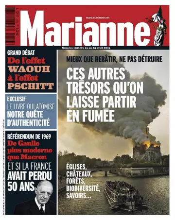 Marianne N°1153 Du 19 au 25 Avril 2019  [Magazines]