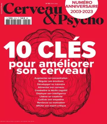 Cerveau et Psycho N°152 – Mars 2023  [Magazines]