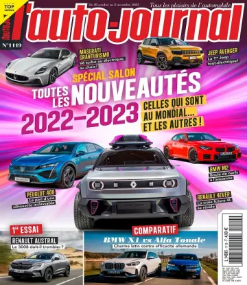 L’Auto-Journal N°1119 Du 20 Octobre 2022  [Magazines]