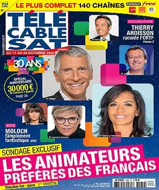 Télécâble Sat Hebdo Du 17 au 23 Octobre 2020 [Magazines]