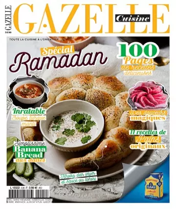 Gazelle Cuisine Hors Série N°5 – Spécial Ramadan 2023  [Magazines]