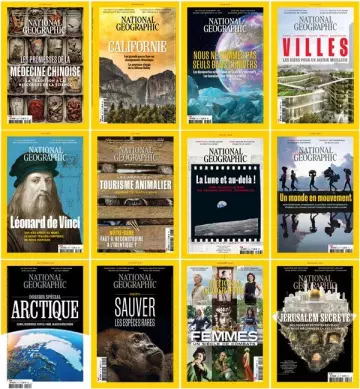 National Geographic France - Integrale 2019 [Magazines]