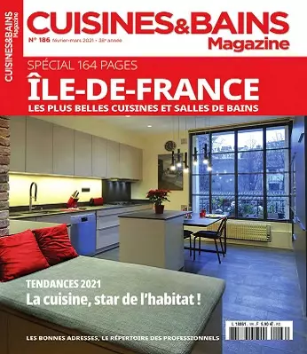 Cuisines et Bains Magazine N°186 – Février-Mars 2021 [Magazines]