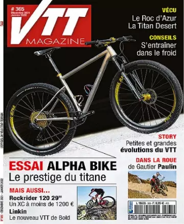 VTT Magazine N°365 – Décembre 2021-Janvier 2022 [Magazines]