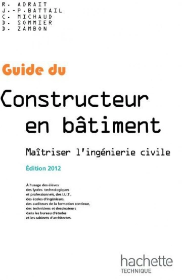 Guide du constructeur en bâtiment [Livres]