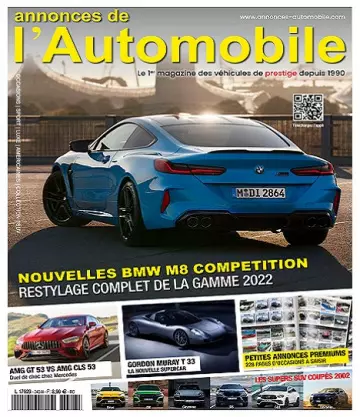 Annonces Automobile N°343 – Mars 2022 [Magazines]