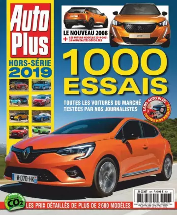 Auto Plus Hors Série N°73 – 1000 Essais 2019  [Magazines]