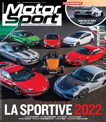 Motor Sport N°108 – Décembre 2022-Janvier 2023  [Magazines]