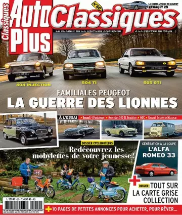 Auto Plus Classiques N°60 – Avril-Mai 2022 [Magazines]